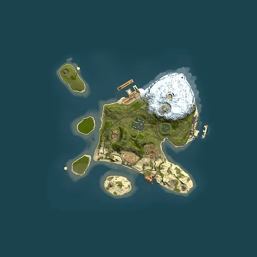 Rust map seed 1465782624, 2000x2000m top-down preview