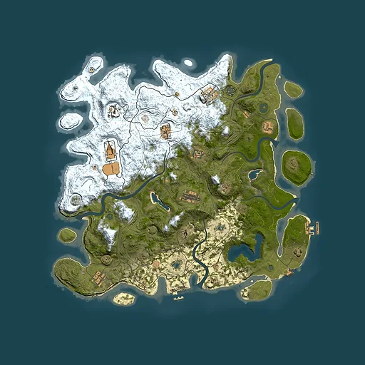 Rust map seed 1194272776, 4500x4500m top-down preview