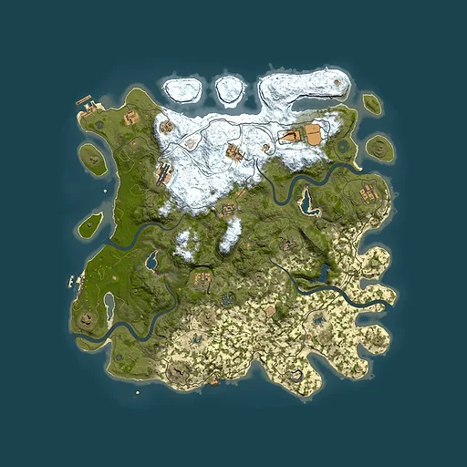 Rust map seed 359469737, 4500x4500m top-down preview