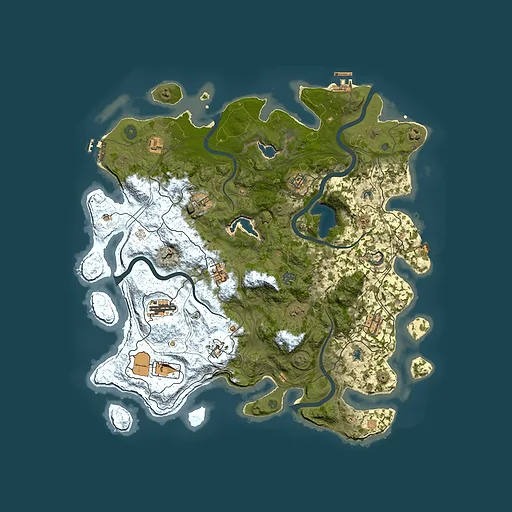 Rust map seed 1782682391, 4500x4500m top-down preview