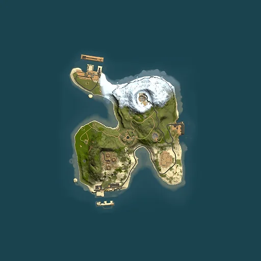 Rust map seed 280974734, 1500x1500m top-down preview