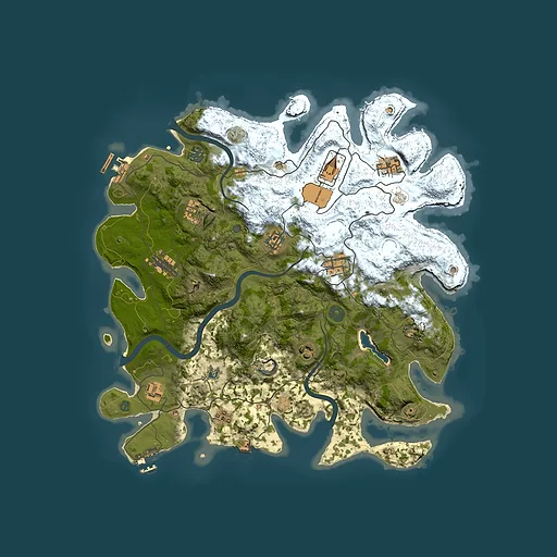 Rust map seed 797285752, 4000x4000m top-down preview