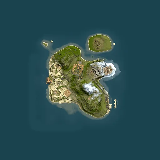 Rust map seed 1847438690, 2000x2000m top-down preview