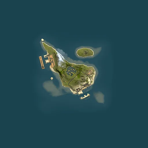 Rust map seed 261306615, 1500x1500m top-down preview