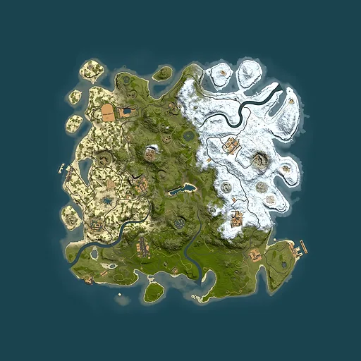 Rust map seed 1751549925, 4000x4000m top-down preview