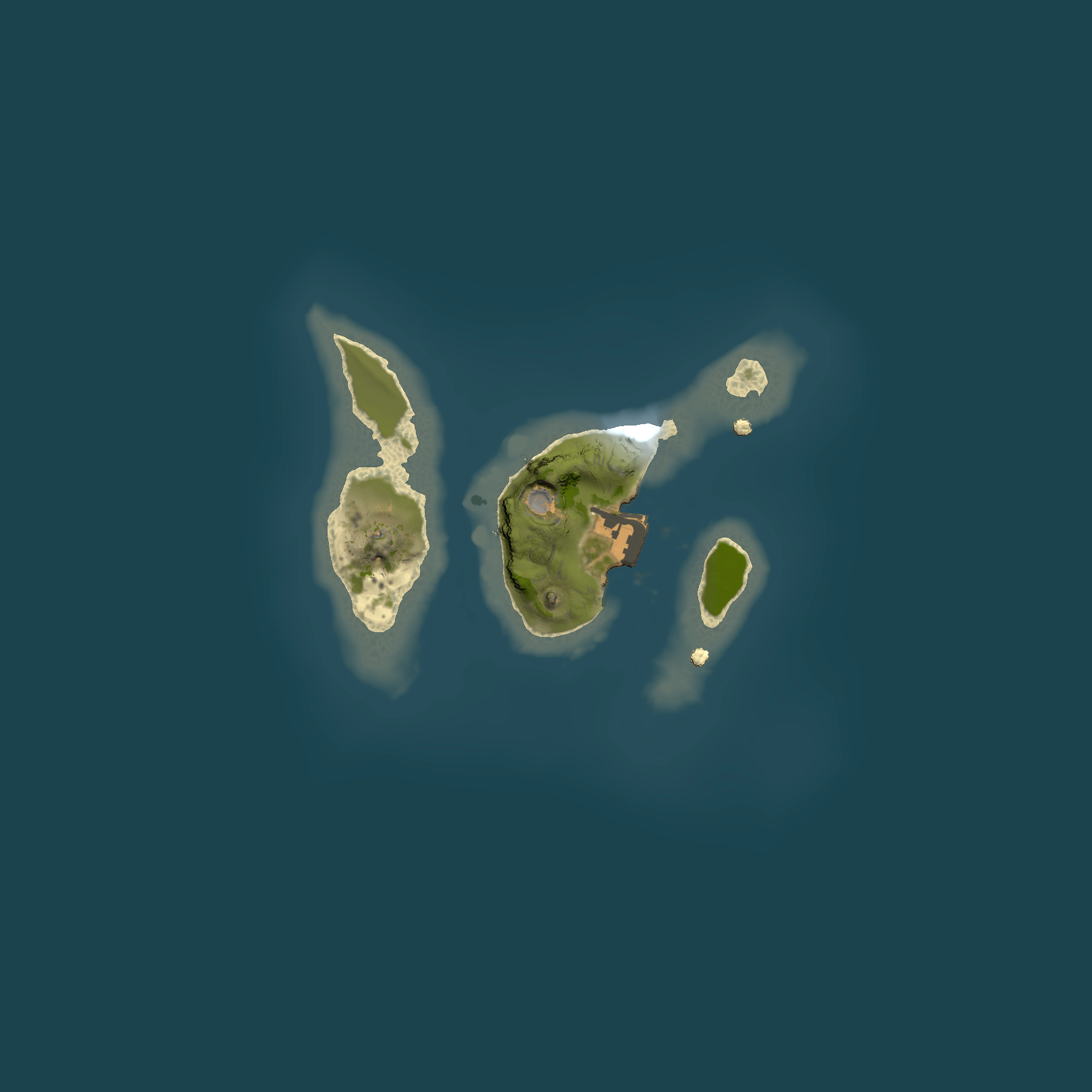 Full top-down render of Rust map seed 1367318681, 1500x1500m