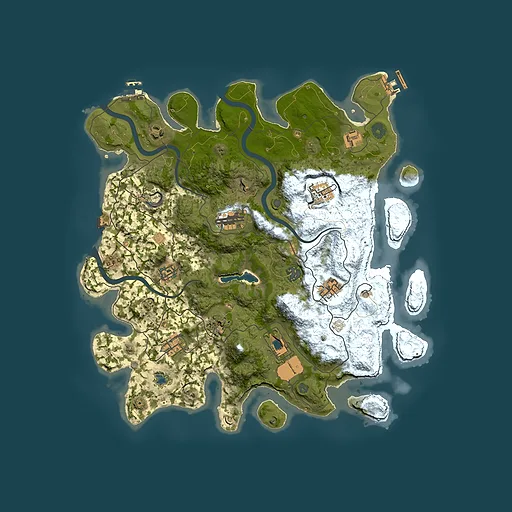 Rust map seed 1786000358, 4000x4000m top-down preview