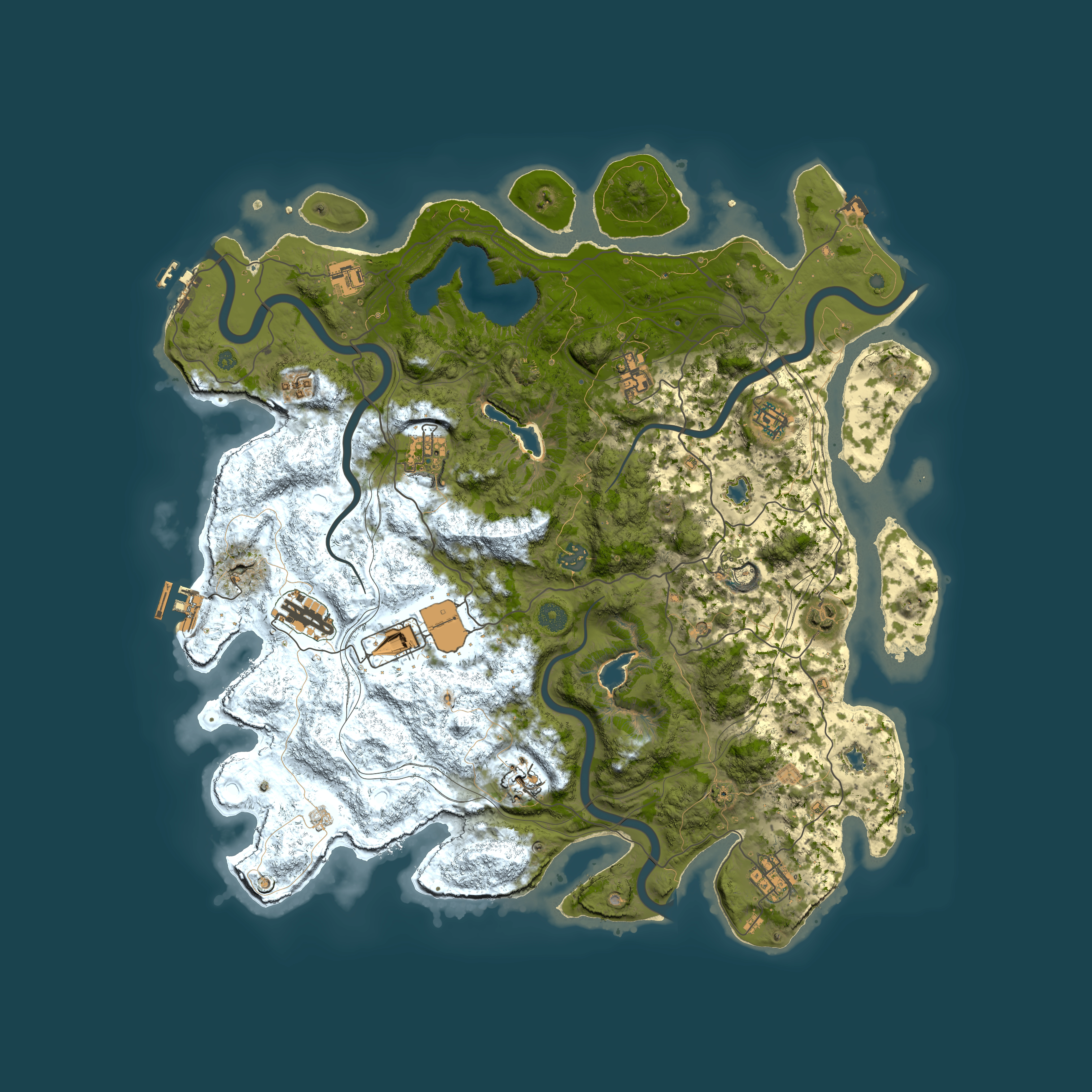 Full top-down render of Rust map seed 474288925, 4500x4500m