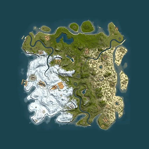 Rust map seed 474288925, 4500x4500m top-down preview