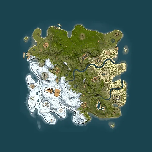 Rust map seed 944315854, 4000x4000m top-down preview