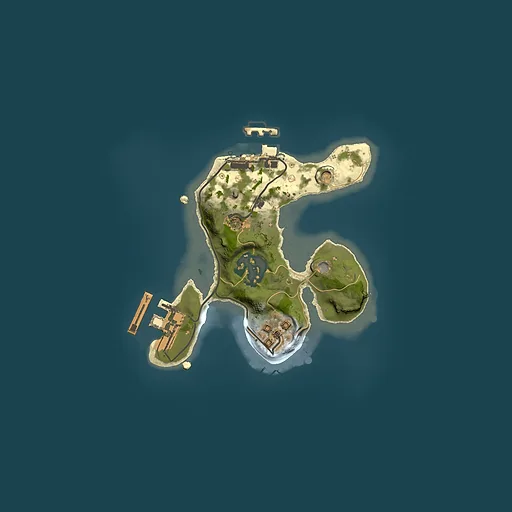 Rust map seed 432229009, 1500x1500m top-down preview