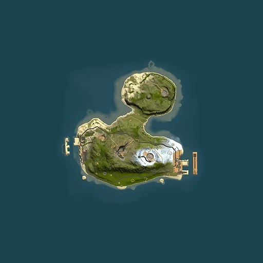 Rust map seed 1191387521, 1500x1500m top-down preview