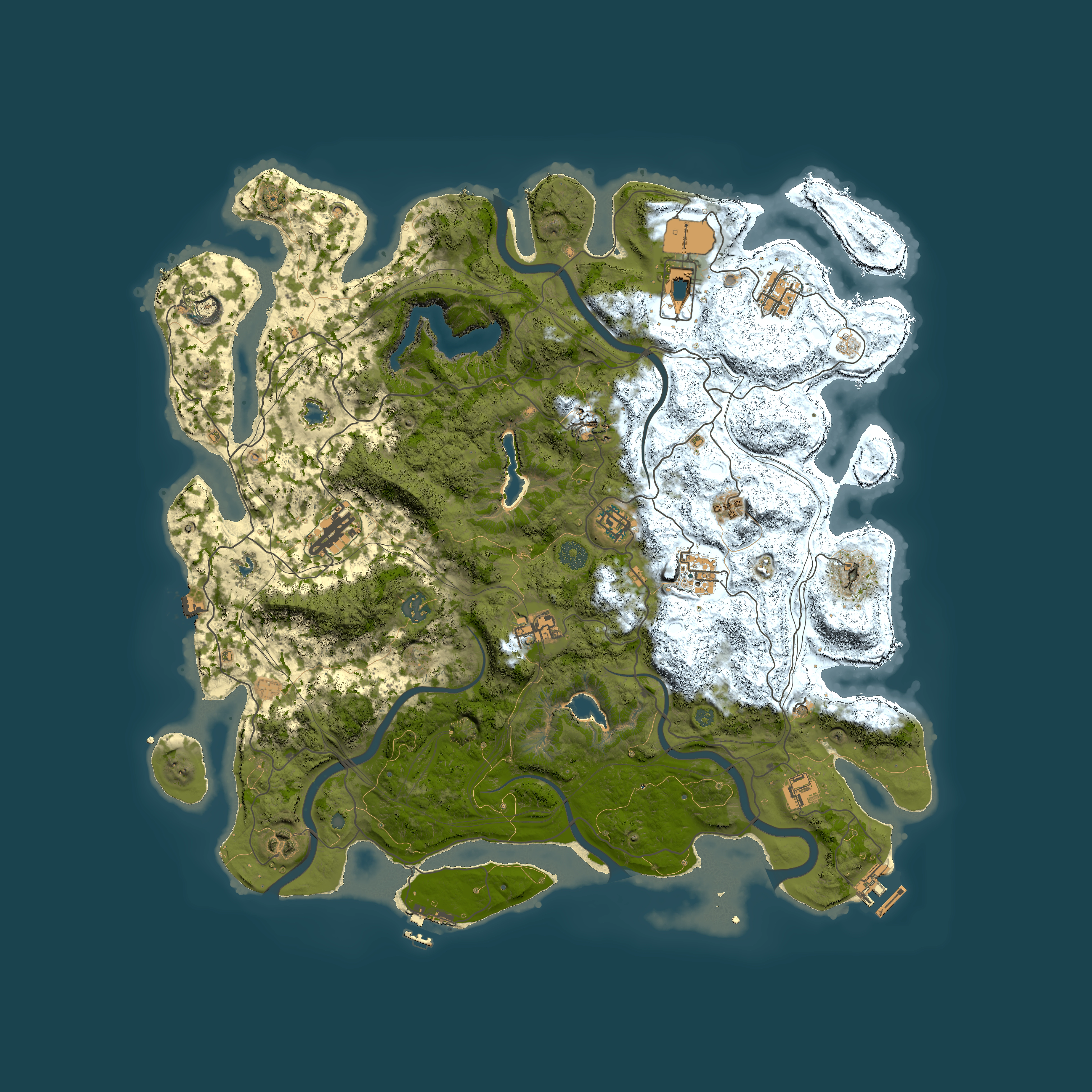 Full top-down render of Rust map seed 1737738053, 4500x4500m