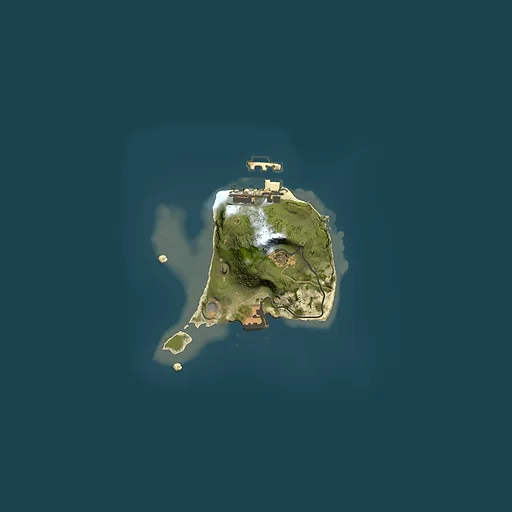 Rust map seed 439846436, 1500x1500m top-down preview