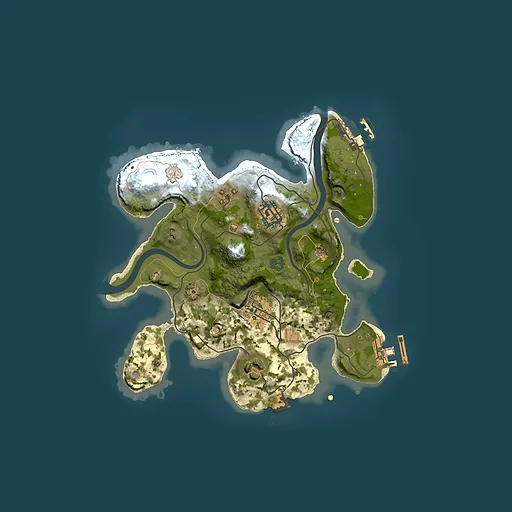 Rust map seed 298758771, 2500x2500m top-down preview