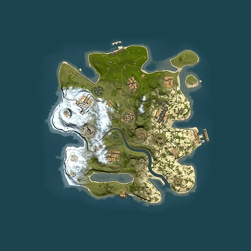 Rust map seed 549165500, 3000x3000m top-down preview