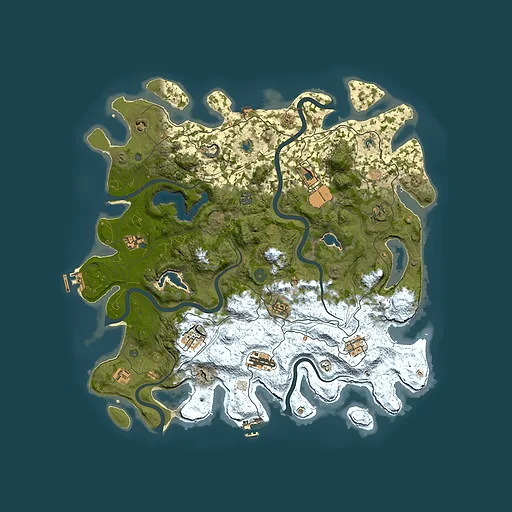 Rust map seed 807594717, 4500x4500m top-down preview
