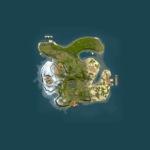 Rust map seed 1157899182, 2000x2000m top-down preview