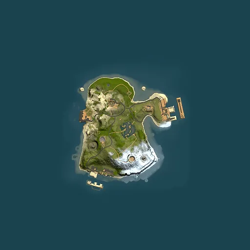 Rust map seed 1600622488, 1500x1500m top-down preview