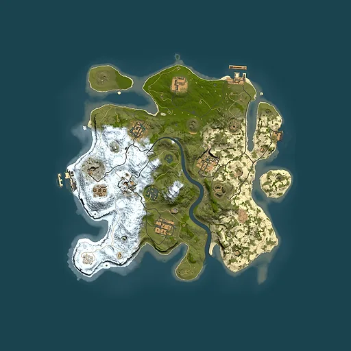 Rust map seed 652262820, 3000x3000m top-down preview