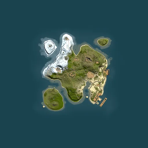 Rust map seed 1659406071, 2000x2000m top-down preview