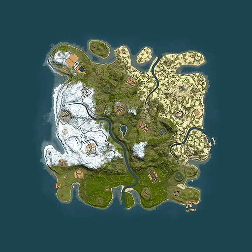 Rust map seed 680350286, 4000x4000m top-down preview