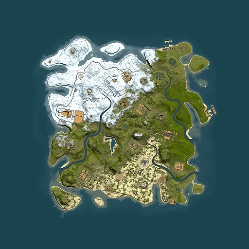 Rust map seed 1787829989, 4000x4000m top-down preview