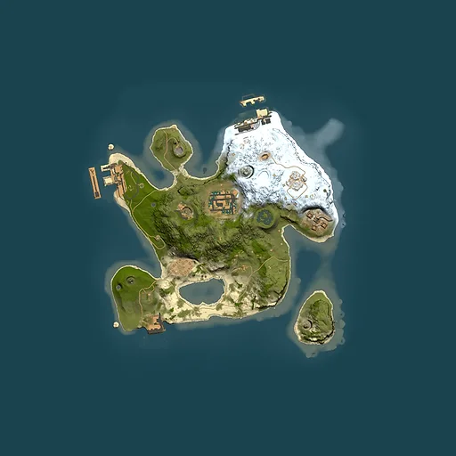 Rust map seed 1104033738, 2000x2000m top-down preview