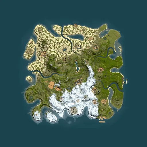 Rust map seed 1031265885, 4000x4000m top-down preview