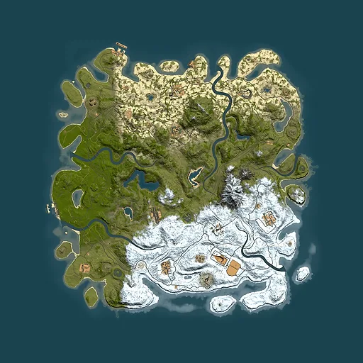 Rust map seed 1503649887, 5000x5000m top-down preview