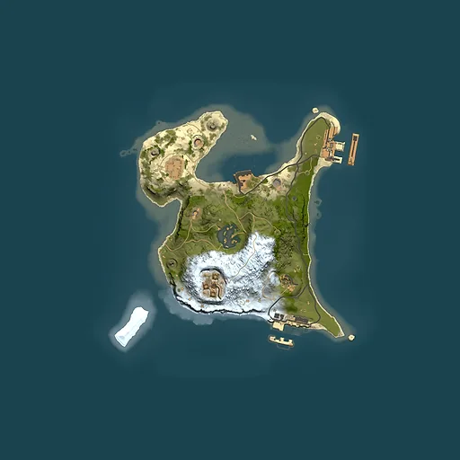Rust map seed 1947807043, 2000x2000m top-down preview