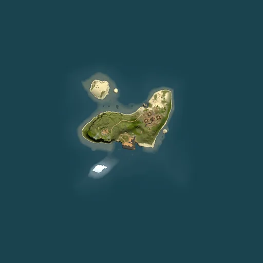 Rust map seed 833832718, 1500x1500m top-down preview