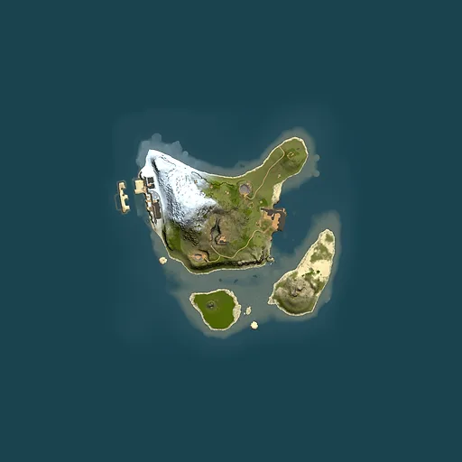 Rust map seed 1501210366, 1500x1500m top-down preview