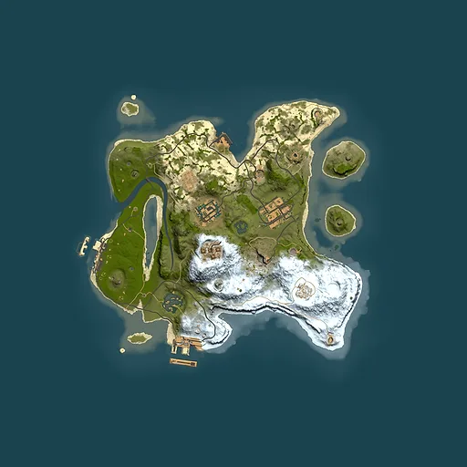 Rust map seed 1285210619, 2500x2500m top-down preview