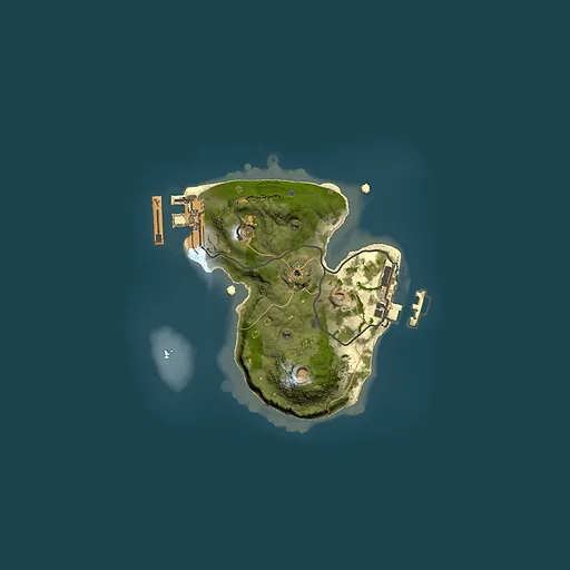 Rust map seed 1460650671, 1500x1500m top-down preview