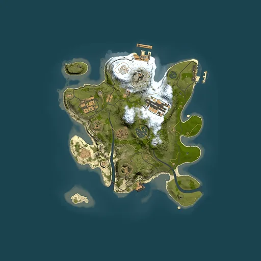 Rust map seed 438811451, 2500x2500m top-down preview