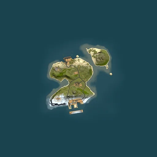 Rust map seed 238118599, 1500x1500m top-down preview