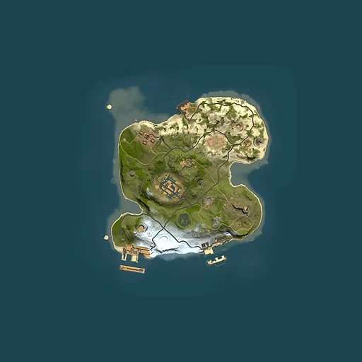 Rust map seed 1238154959, 2000x2000m top-down preview