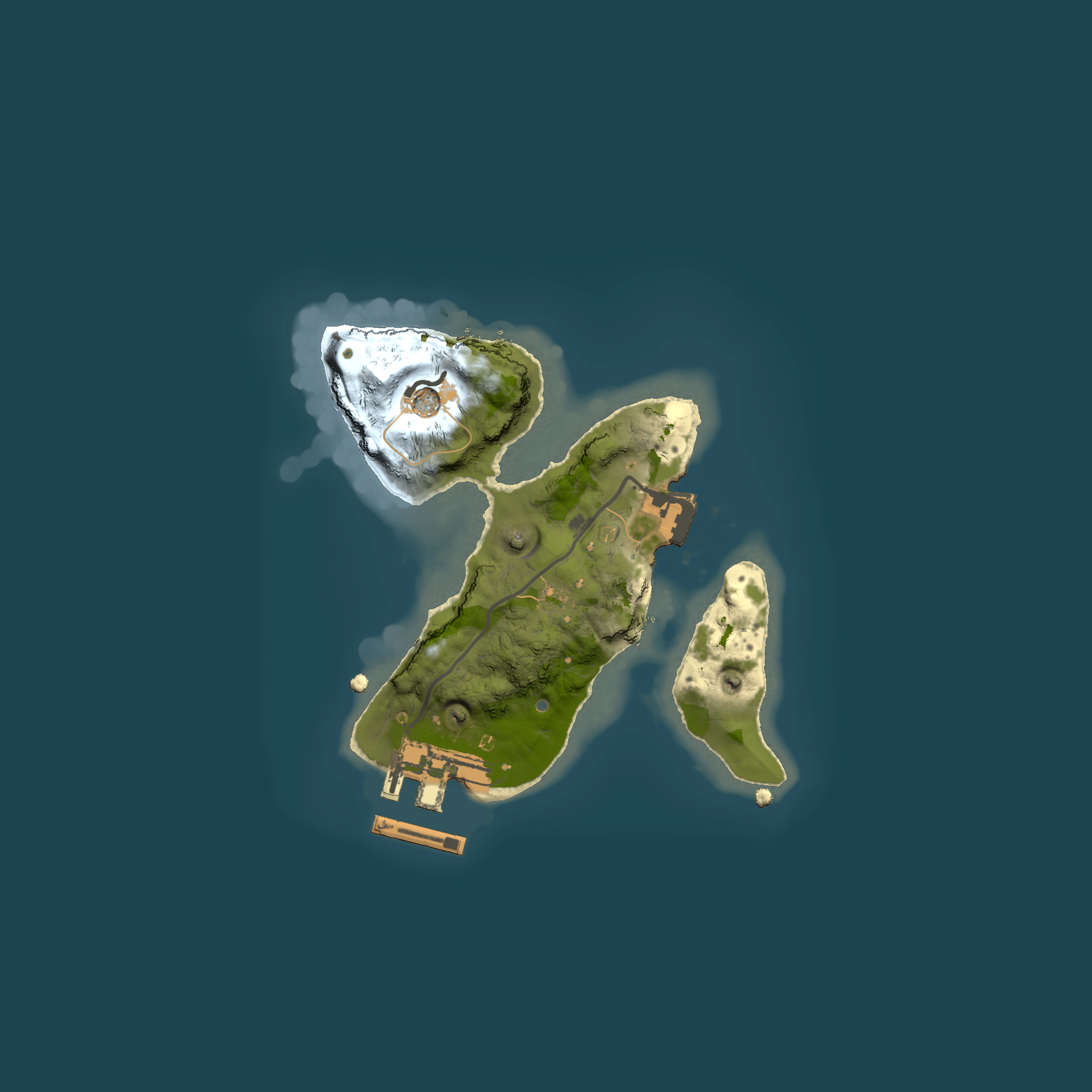 Full top-down render of Rust map seed 859832271, 1500x1500m