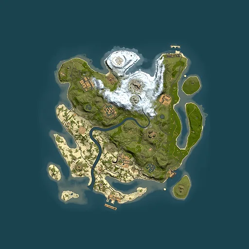 Rust map seed 845527286, 3000x3000m top-down preview