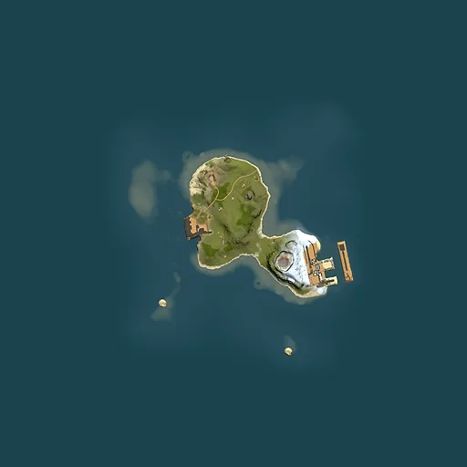 Rust map seed 1492076976, 1500x1500m top-down preview