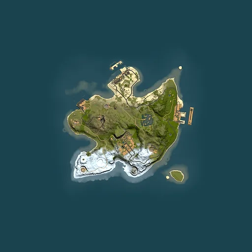 Rust map seed 1784338805, 2000x2000m top-down preview