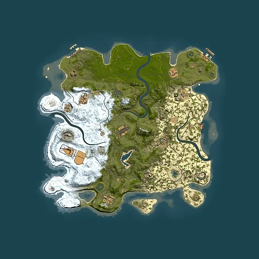 Rust map seed 806110596, 4000x4000m top-down preview