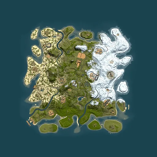 Rust map seed 561216005, 4000x4000m top-down preview