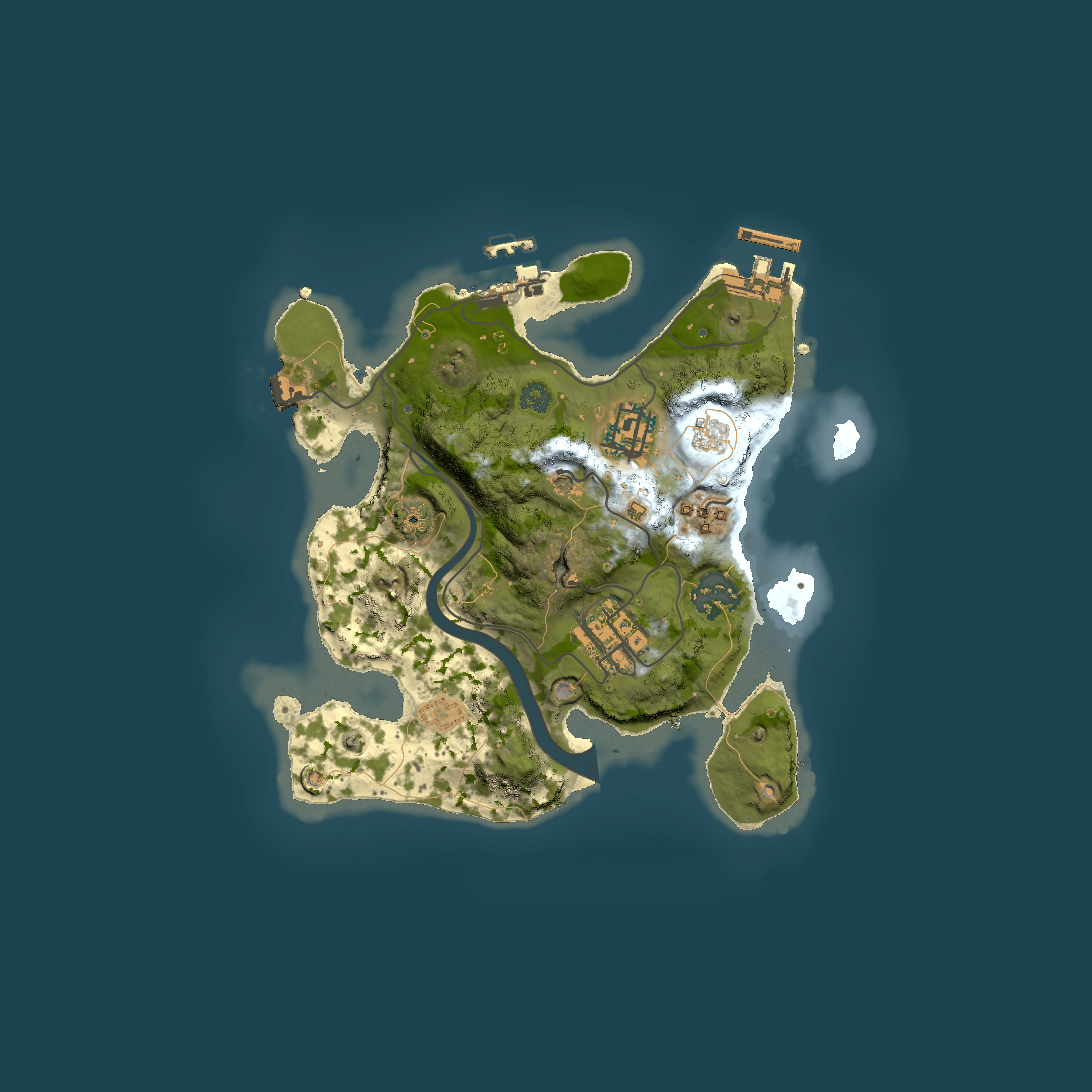 Full top-down render of Rust map seed 37109652, 2500x2500m