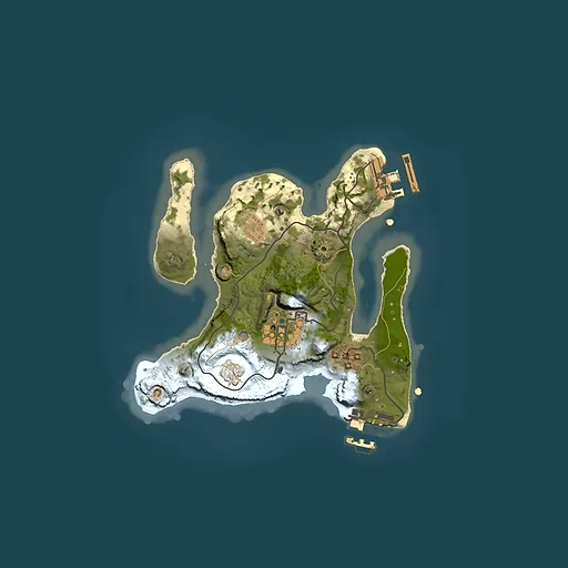 Rust map seed 1188361910, 2000x2000m top-down preview