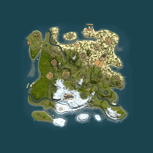 Rust map seed 998242553, 3500x3500m top-down preview