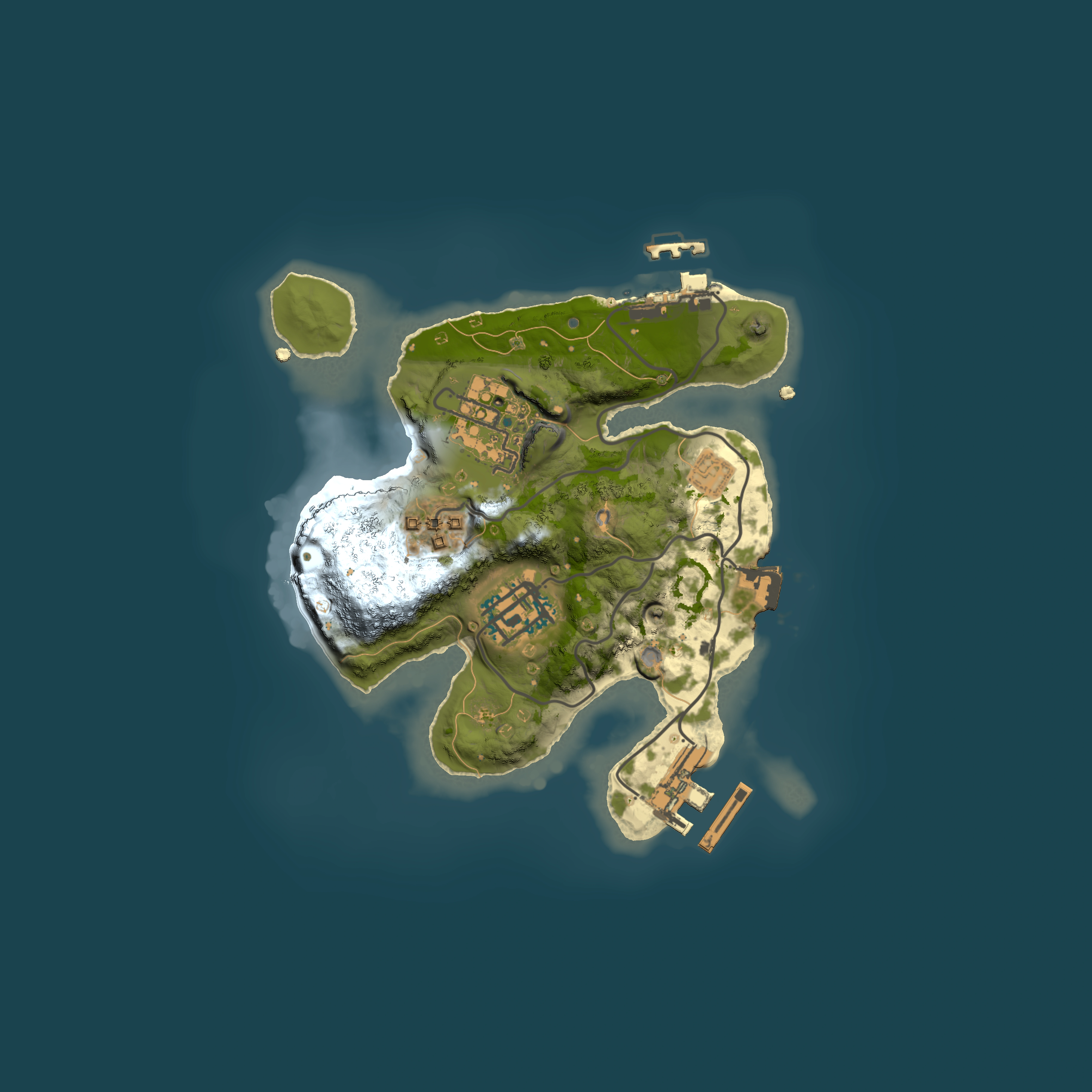 Full top-down render of Rust map seed 178116245, 2000x2000m