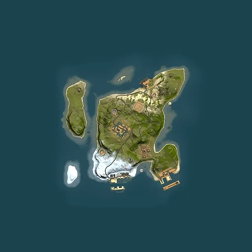 Rust map seed 282863606, 2000x2000m top-down preview
