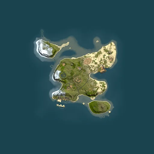 Rust map seed 1384691259, 2000x2000m top-down preview